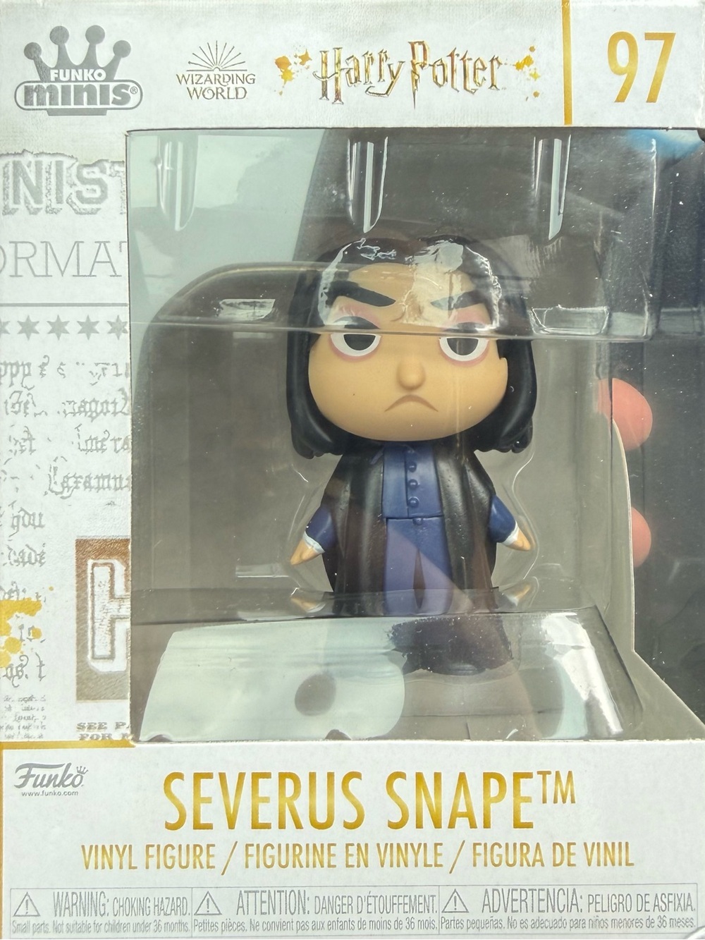 Funko Severus Snape Vinyl Figure - Black, Dark Blue